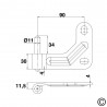 Gond TORBEL® droit