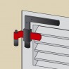 Rollenstück Aluminium gekröpft