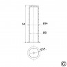 Boccola di riduzione PVC