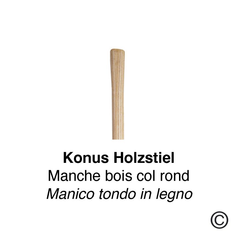 Manche en bois - rond - Manches pour AMHE