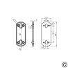 Kit 2 Cales de distance pour arrêt automatique