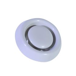 Bouche d’extraction d’air sans anneau de montage, PVC