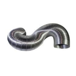 Reinaluminium Flexibel halbstarr 90 micron, nicht brennbar