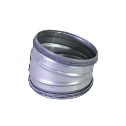 Coude embouti 15° Version SAFE avec joint d’étanchéité