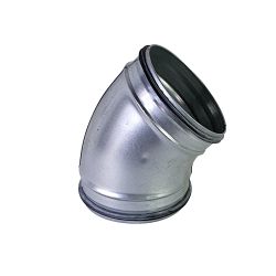 Coude embouti 45° Version SAFE avec joint d’étanchéité