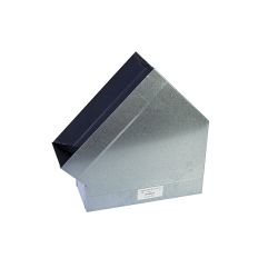 Coude 45° pour conduit plat