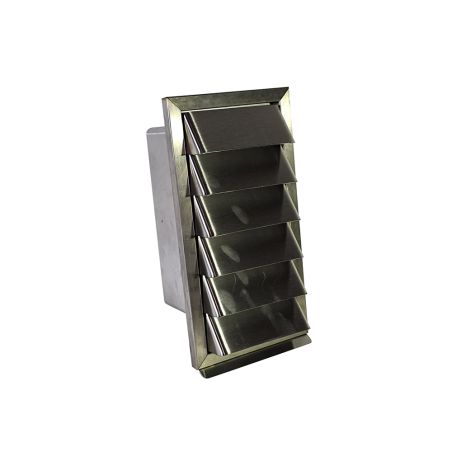Caisson de façade vertical avec clapet anti-retour