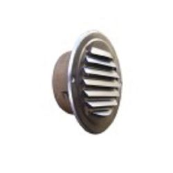 Griglia di ventilazione rotonda inox