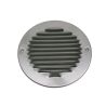 Griglia di ventilazione rotonda inox