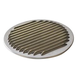 Griglia di ventilazione rotonda alluminio