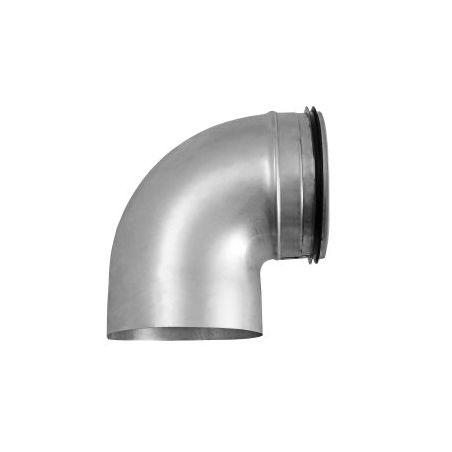 Coude de coffrage court embouti 90° Version SAFE avec un joint d’étanchéité