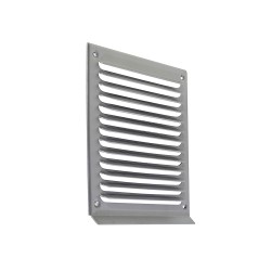 Grille en aluminium avec nez d'égouttage