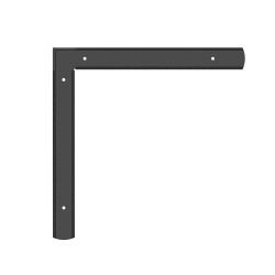 Equerre aluminium réversible réglable