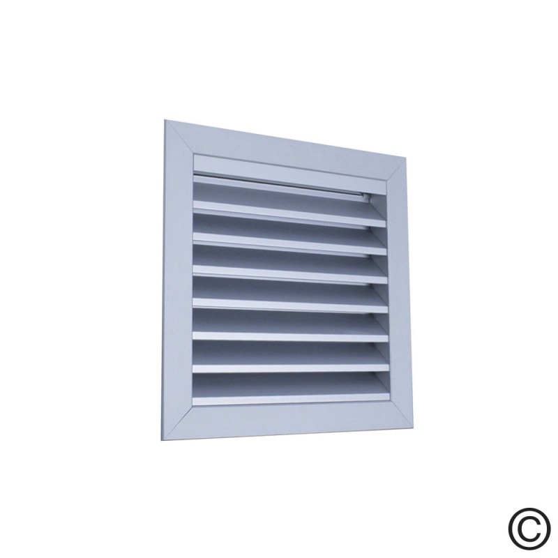 Grille murale en aluminium