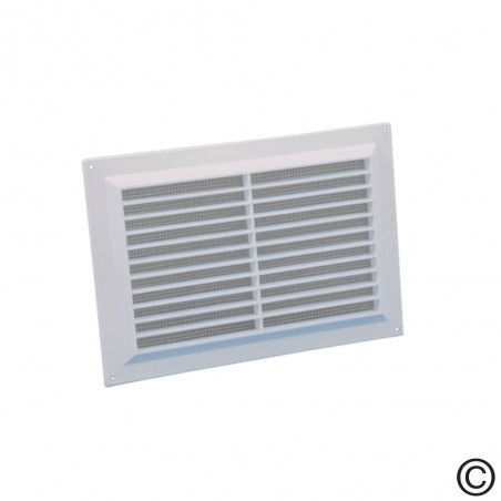 Grille de ventilation avec moustiquaire