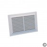 Grille de ventilation avec moustiquaire