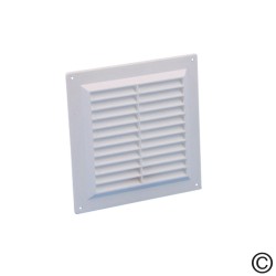 Grille de ventilation avec moustiquaire